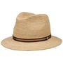 Packable Crochet Strohoed by Borsalino naturel-bruin