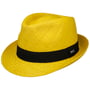 Jaston Trilby Panamahoed by Lipodo geel