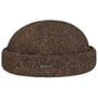 Lavoy Herringbone Wool Dockermuts by Stetson bruin