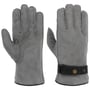 Deerskin Lambswool Handschoenen by Stetson grijs