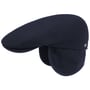 John Wool Pet met Oorbescherming by Lierys blauw