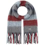 Soft Colour Check Sjaal by Seeberger grijs-bordeaux