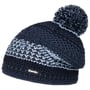 Brock Tricolour Pomponmuts by Eisbär donkerblauw