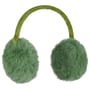 One Colour Imitatiebont Oorwarmers by McBURN groen