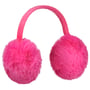 One Colour Imitatiebont Oorwarmers by McBURN pink