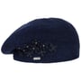 Alpinopet met Bloemen en Pareltjes by McBURN donkerblauw