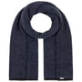 Lemara Twotone Gebreide Sjaal by McBURN donkerblauw
