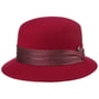 Jolana Wool Cloche Hoed by Lierys rood