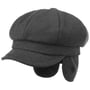 Soft Newsboy Pet met Oorbescherming by Lipodo donkergrijs