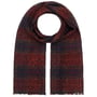 Minetta Geruite Sjaal bordeaux