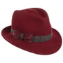 Leila Wool Bogart Hoed by Mayser bordeaux