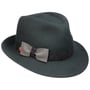 Leila Wool Bogart Hoed by Mayser petrol blauw