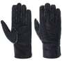 Contrast Lining Dames Handschoenen by Caridei donkerblauw