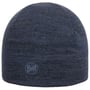 Midweight Melange Merino Wool Beanie Muts by BUFF blauw-gemêleerd