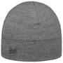 Midweight Melange Merino Wool Beanie Muts by BUFF grijs-gemêleerd