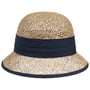 Zeegras Cloche Strohoed by Seeberger blauw