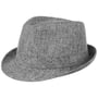 Classic Mélange Trilby Stoffen Hoed by Lipodo grijs