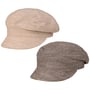 Omkeerbare Summer Newsboy Pet by Lipodo bruin-beige