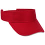 Classic Cotton Visor by Lipodo rood