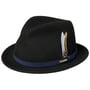 Leston Player VitaFelt Hoed by Stetson zwart