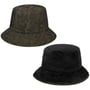 Double Sided Bucket Omkeerbare Hoed by Stetson olijfgroen