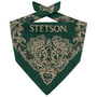Paisley Bandana by Stetson donker groen