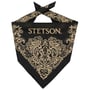 Paisley Bandana by Stetson zwart