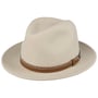 Acker Fedora LiteFelt Hoed by Bailey 1922 crèmewit