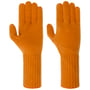 Kasjmieren Vingerhandschoenen by Seeberger oranje