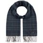Torsten Cashmink Geruite Sjaal by Fraas blauw