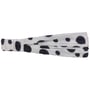 3 in 1 Dots Kinder Hoofdband by Lipodo wit-donkerblauw