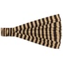 3 in 1 Lurex Stripes Hoofdband by Lipodo bruin