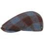 Capri Check Virgin Wool Pet by Lierys bruin-blauw
