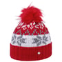 Snowflake Kindermuts rood