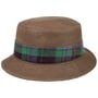Max Bucket Leren Hoed by Alfonso D’Este bruin