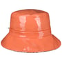 Regenhoed van Lakstof by bedacht apricot