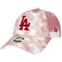 9Forty WMNS Denim Color Dodgers Pet by New Era wit-rood