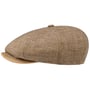 8 Panel Merrick Linnen Pet by Stetson bruin-gemêleerd