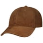 Classic Suède Cap by Stetson bruin