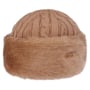 Cable Knit Faux Fur Muts by Barts beige