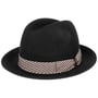 Damiano Super Fine Wollen Hoed by Borsalino zwart