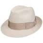 Nilo Premium Trilby Haarvilthoed by Borsalino crèmewit