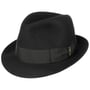 Nilo Premium Trilby Haarvilthoed by Borsalino zwart