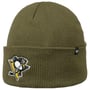 Haymaker Cuff Penguins Beanie Muts by 47 Brand olijfgroen