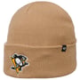 Haymaker Cuff Penguins Beanie Muts by 47 Brand beige