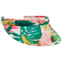 Multicolour Flower Visor by Lipodo wit-oranje