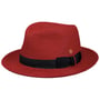Samuel Livorno Fedora Strohoed by Mayser rood