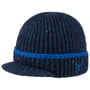 Deer Beanie Muts met Klep by Stetson donkerblauw