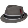 Lancover Trilby Wollen Hoed by Stetson grijs