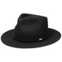 Vestridge Fedora Wollen Hoed by Stetson zwart